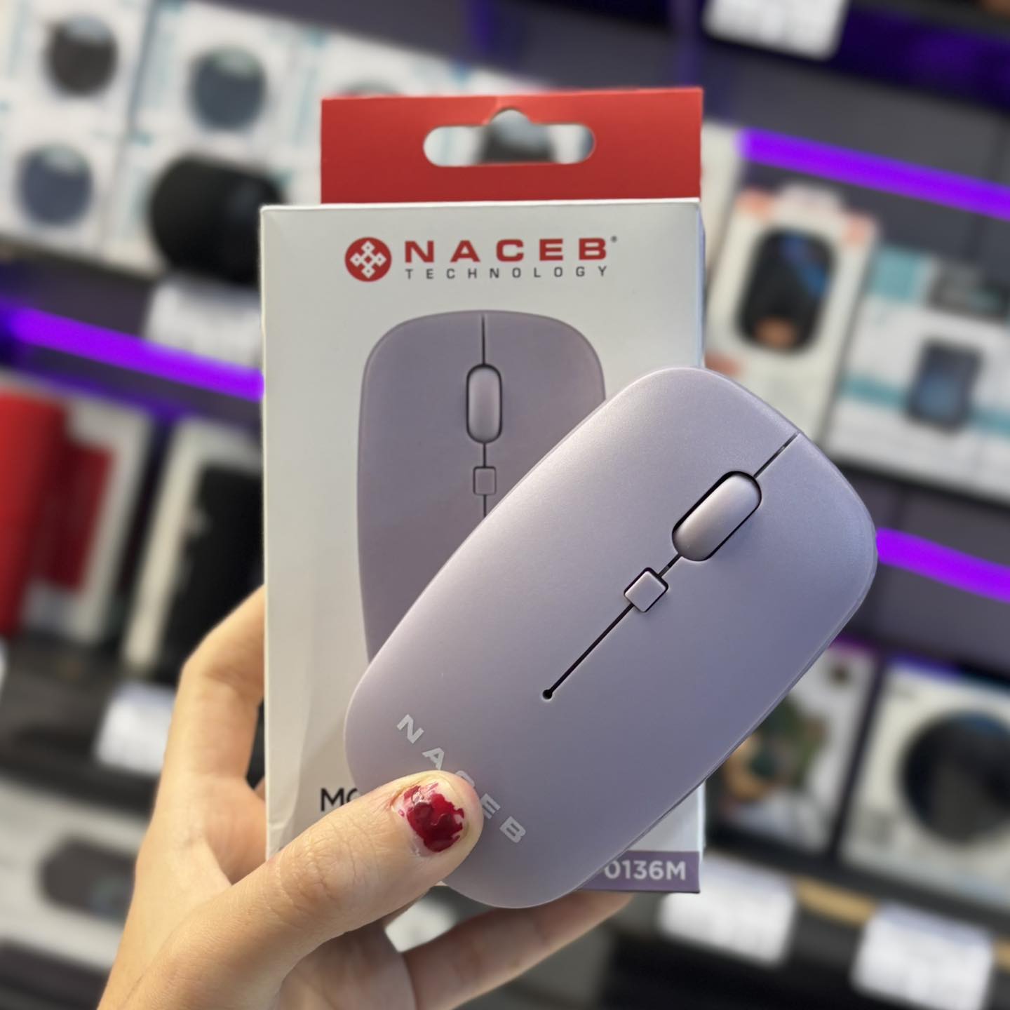Mouse Naceb Technology NA-0136M imagen 3